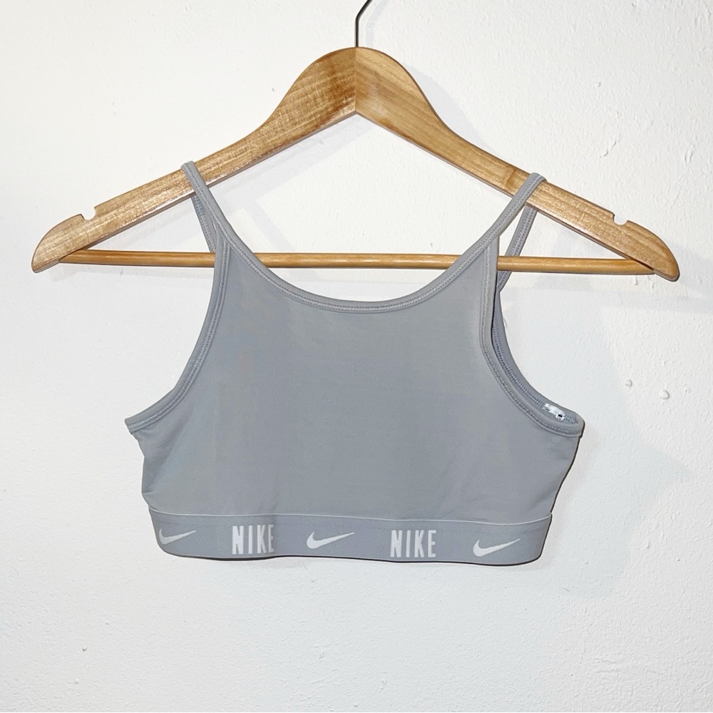 Nike Kids Gray Sports Bra